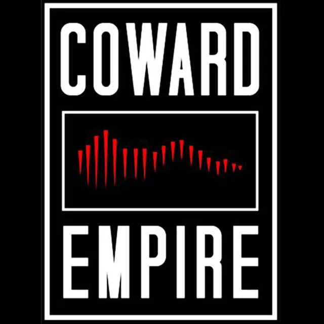 Matrix Music Store Tee-Records Coward Empire Logo t-shirt cotone organico
