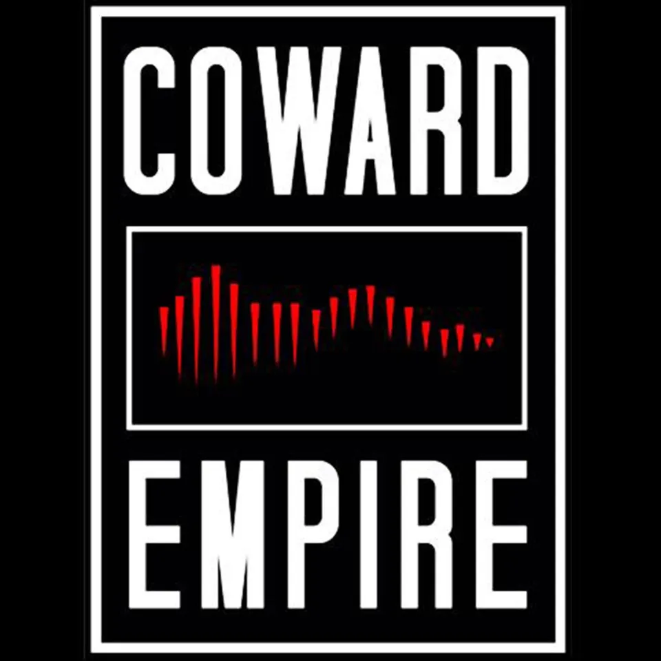 Matrix Music Store Tee-Records Coward Empire Logo t-shirt cotone organico