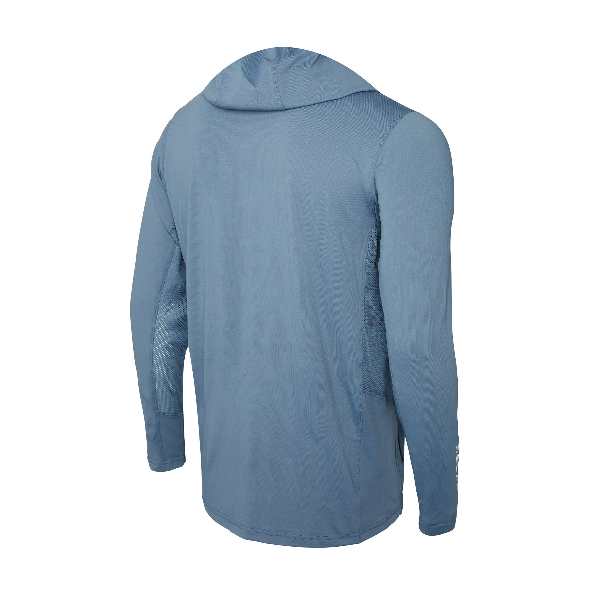 PELAGIC Exo-Tech felpa cappuccio petrolio S-3XL UPF 50+