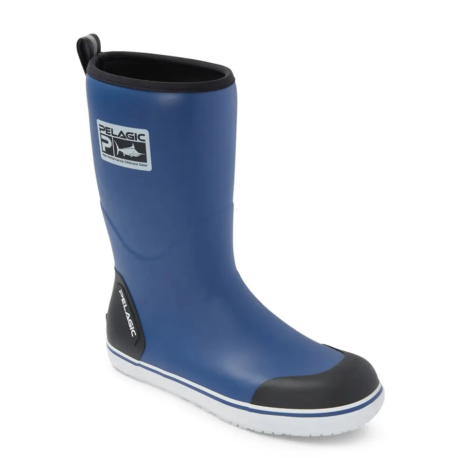 PELAGIC Longshore 12 stivali deck uomo blu nero impermeabili