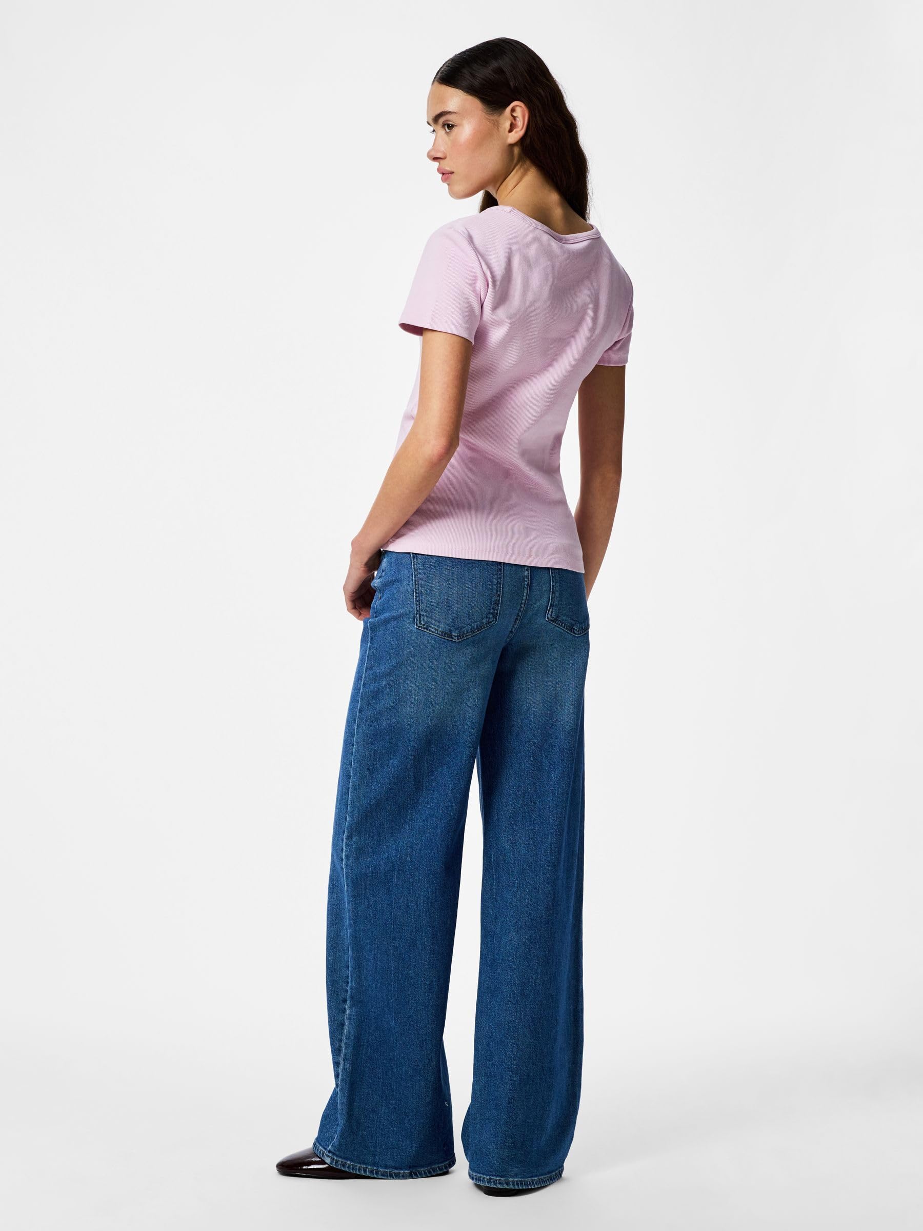 Pieces Pcmay SS Tee Jrs maglietta donna Winsome Orchid