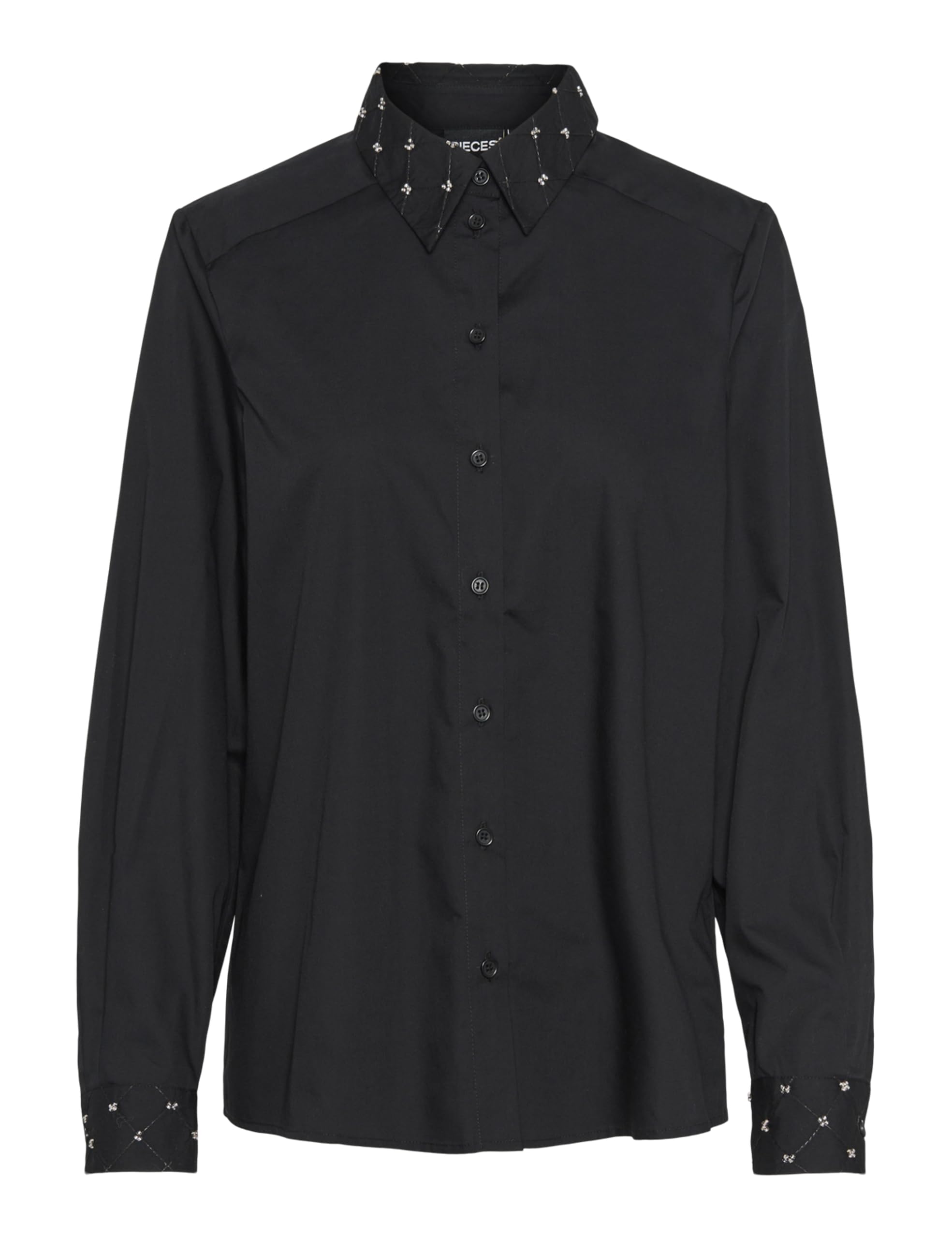 PIECES Pcnaijia LS Shirt camicia donna S manica lunga