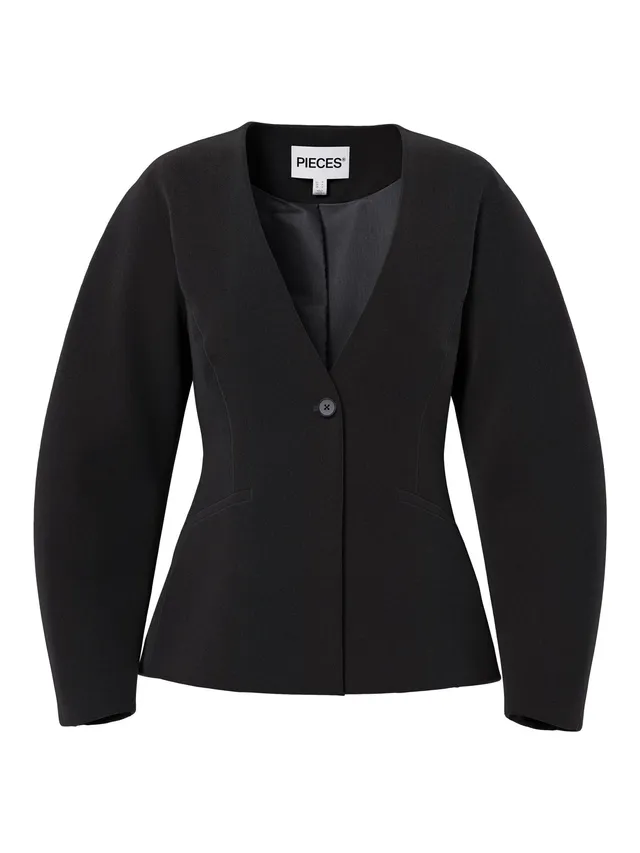 PIECES Pckamil LS Fitted Blazer Noos BC blazer nero M slim