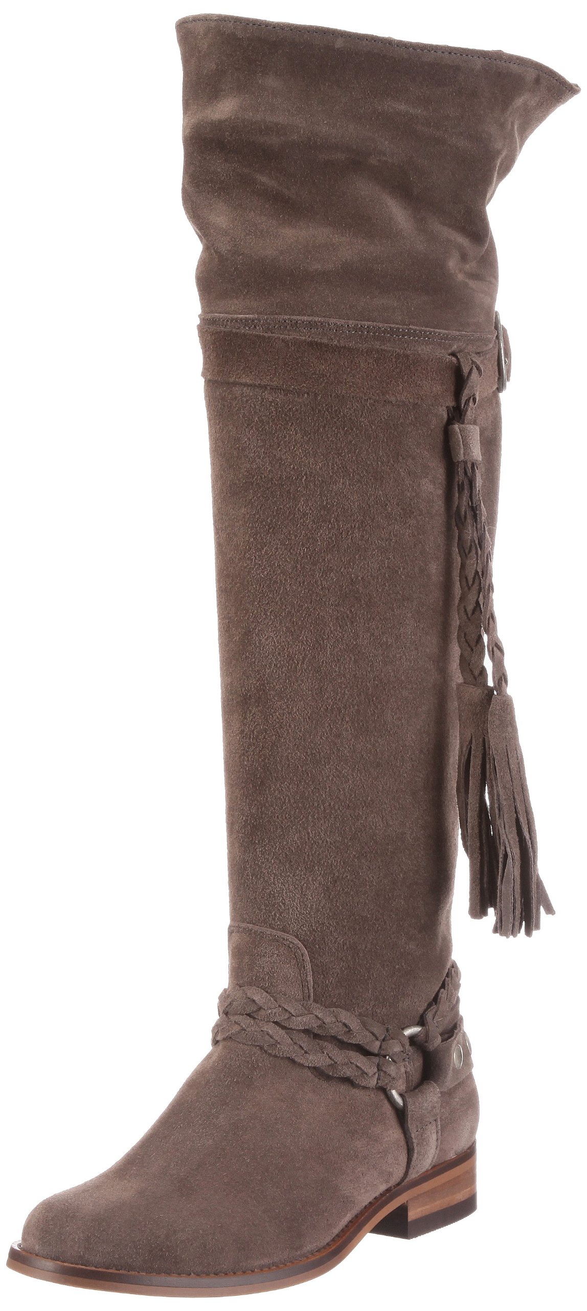 Pieces Piona Shop Suede Boot 17036240 stivali donna neri