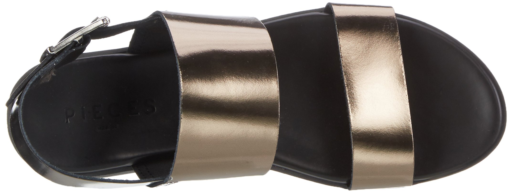 Pieces Pslane Gun Sandali con Zeppa Donna Pelle