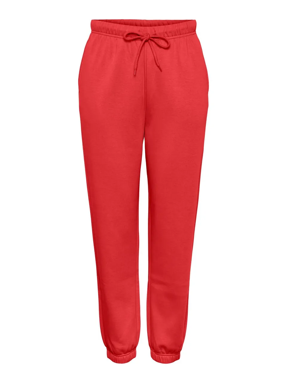 Pieces Pcchilli HW Sweat Pants pantaloni rosso papavero