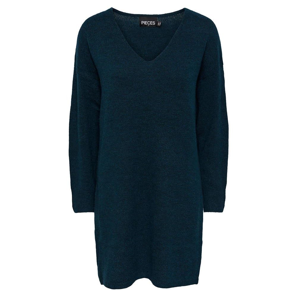 Pieces Pcjuliana Noos abito donna scollo V taglia 54-56 cotone