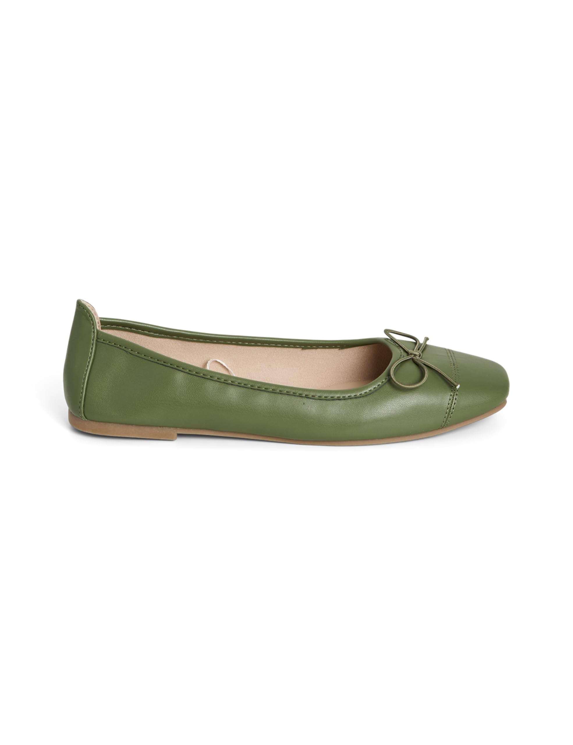 Pieces Pckaria Pu ballerina donna taglia 39 EU comoda