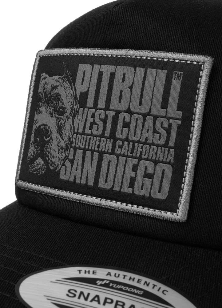 Pitbull West Coast Blood Dog cappellino nero taglia unica snapback