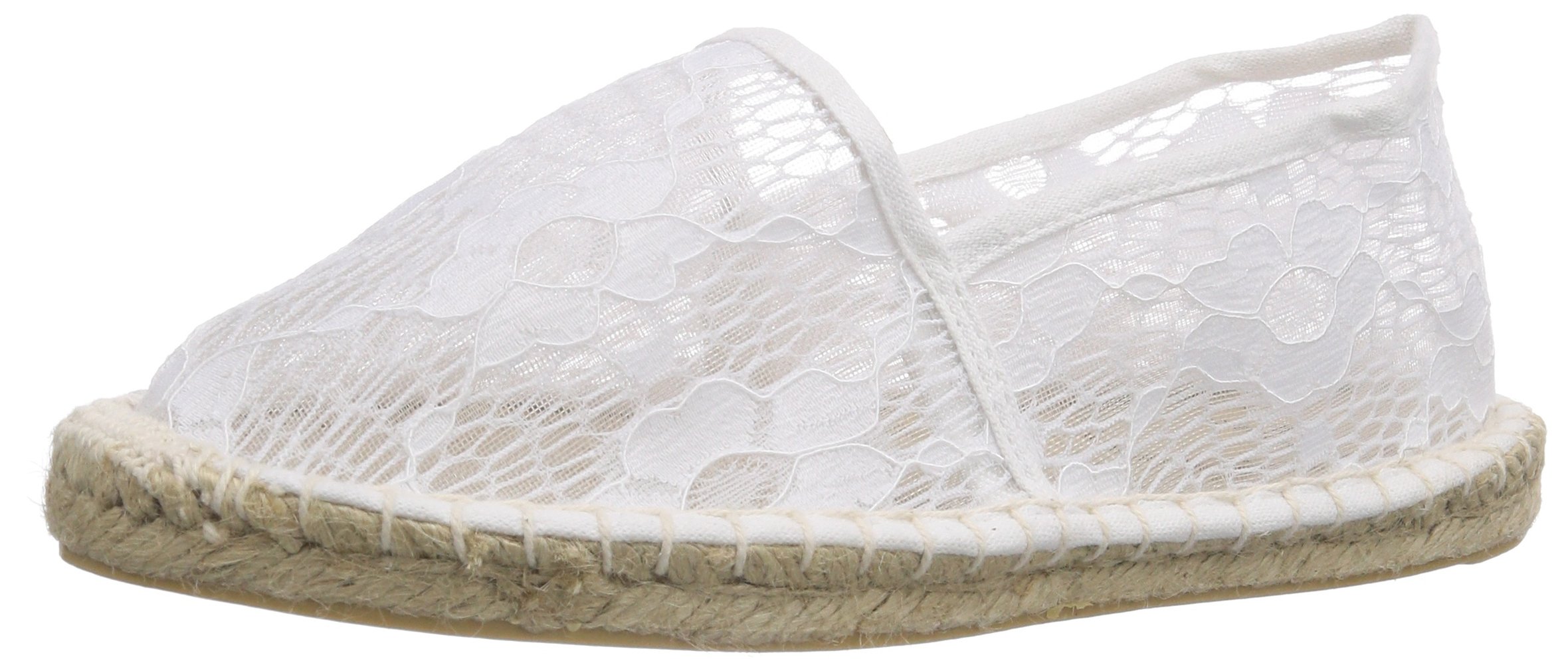 PIECES Haisha espadrillas in tela bianche 36 EU