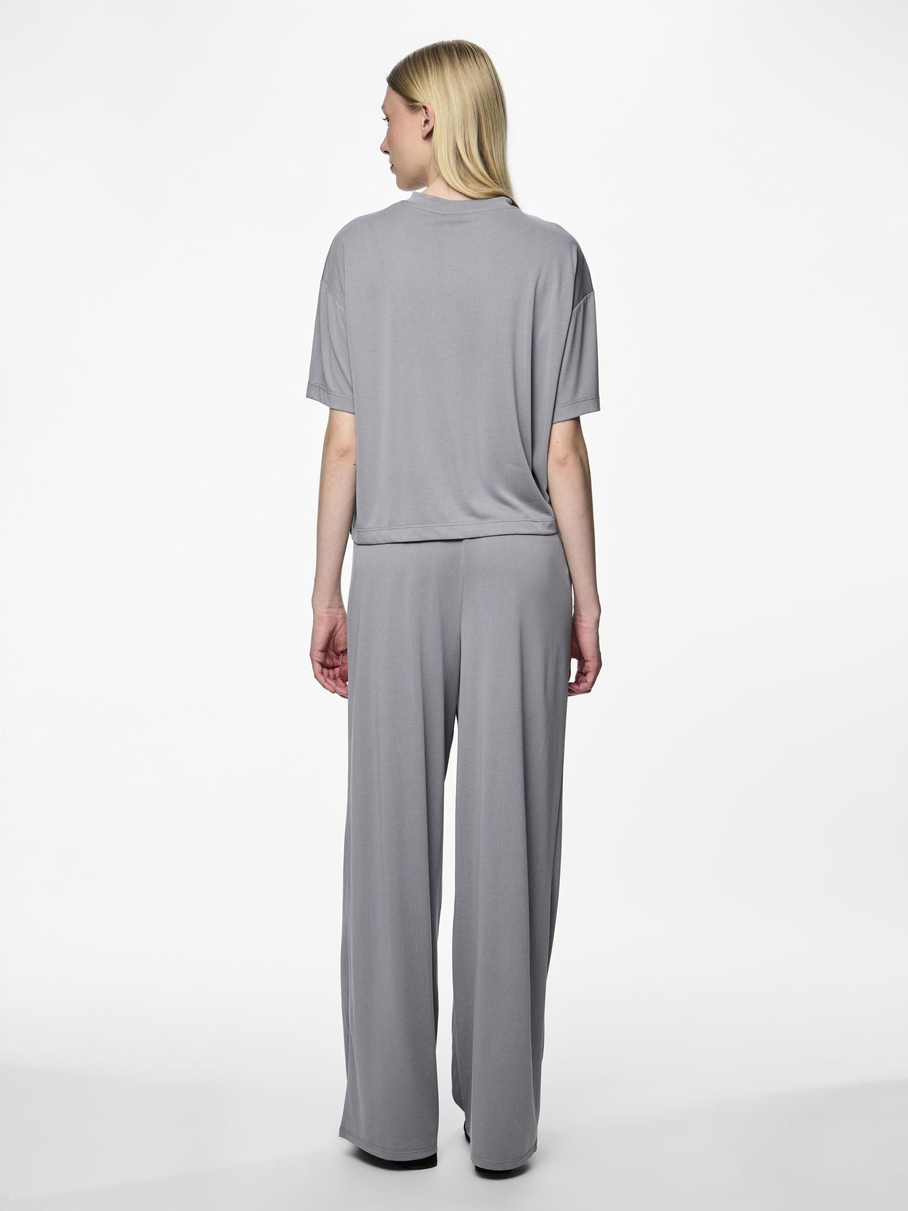 Pieces Pcanora pantaloni a gamba larga L