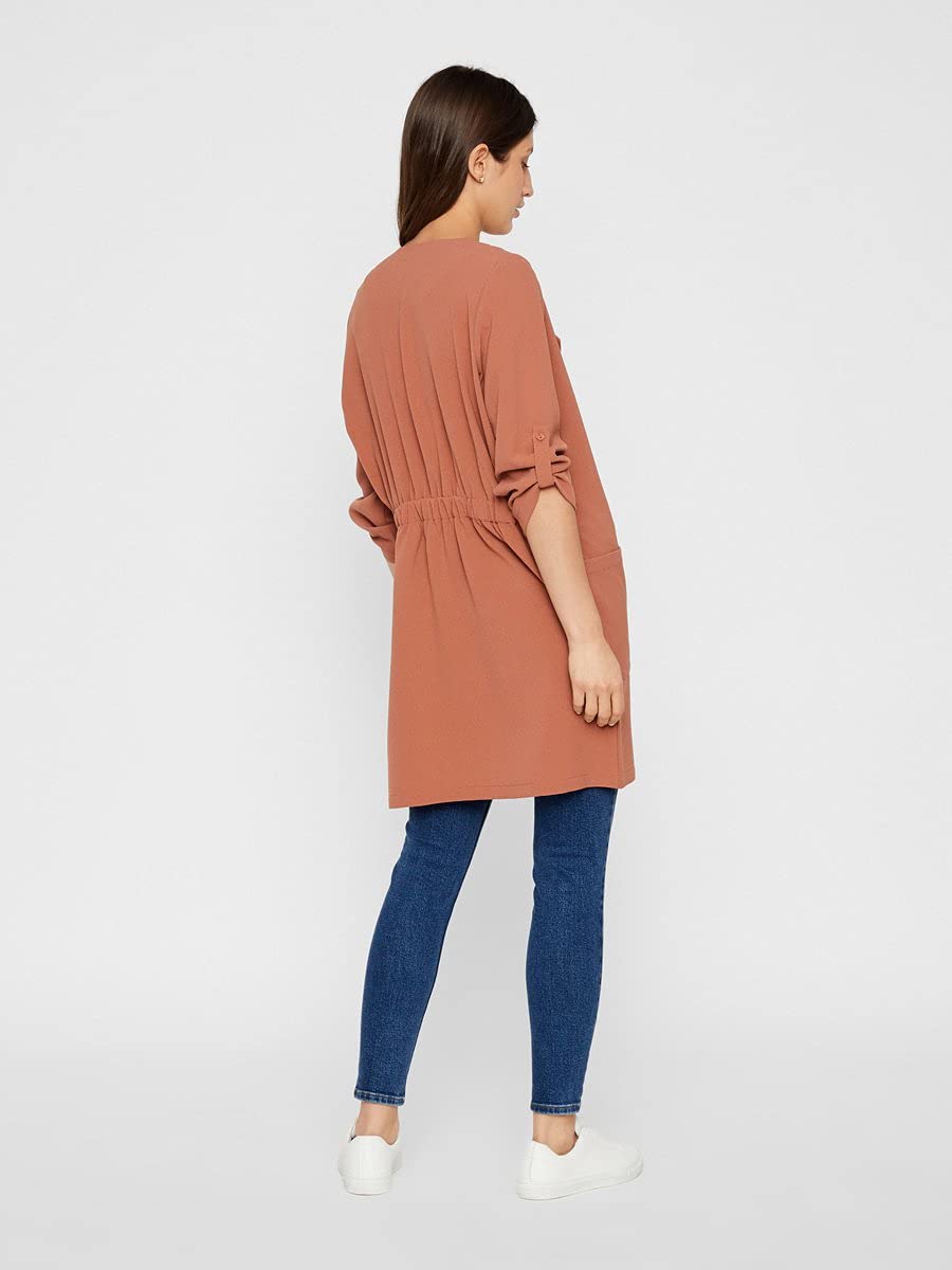 Pieces Pckornelia Coatigan giacca donna marrone XS