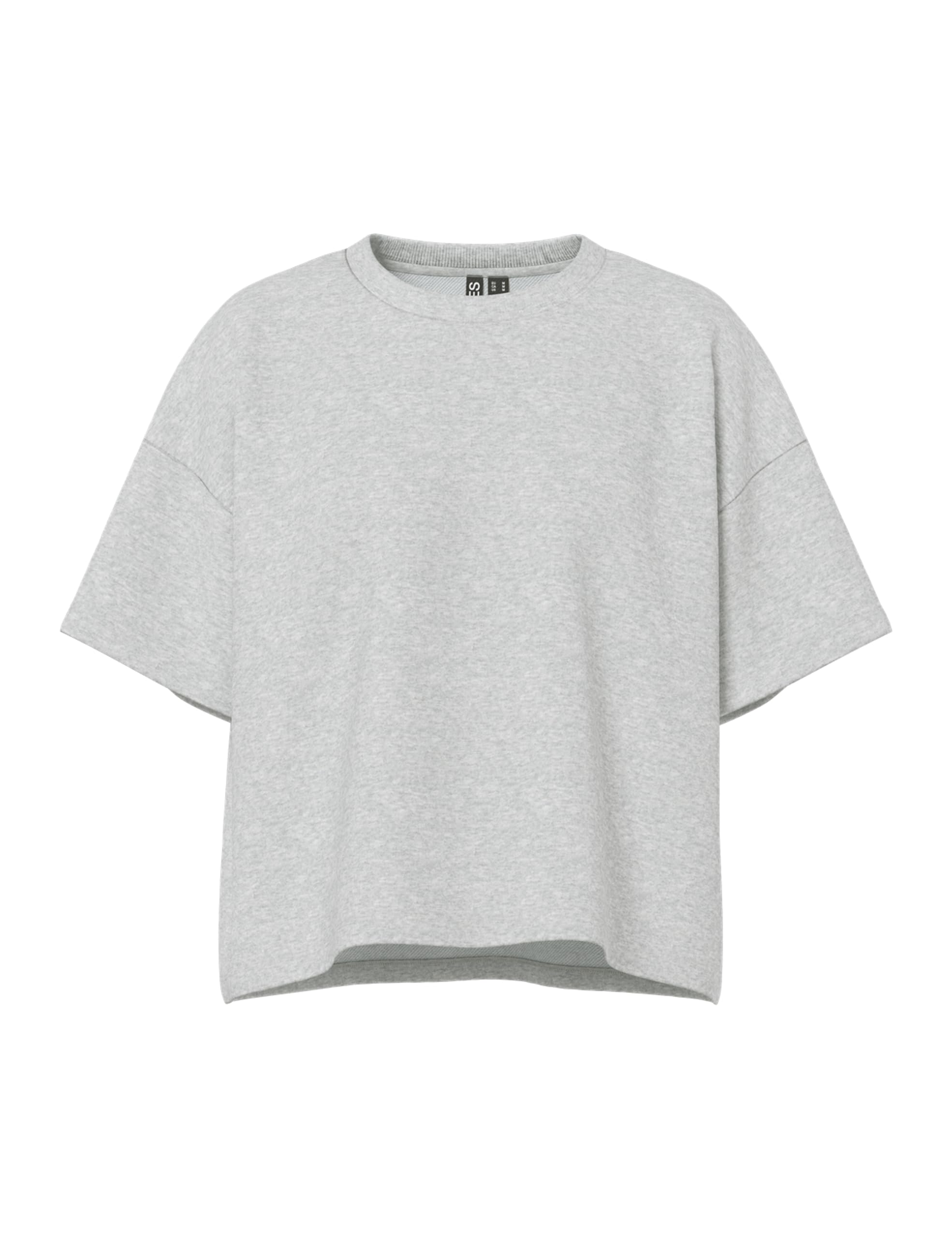 PIECES Pcchilli Summer 2/4 felpa donna Light Grey Melange comoda