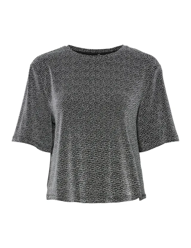 Pieces Pcjina t-shirt oversize donna taglia L cotone
