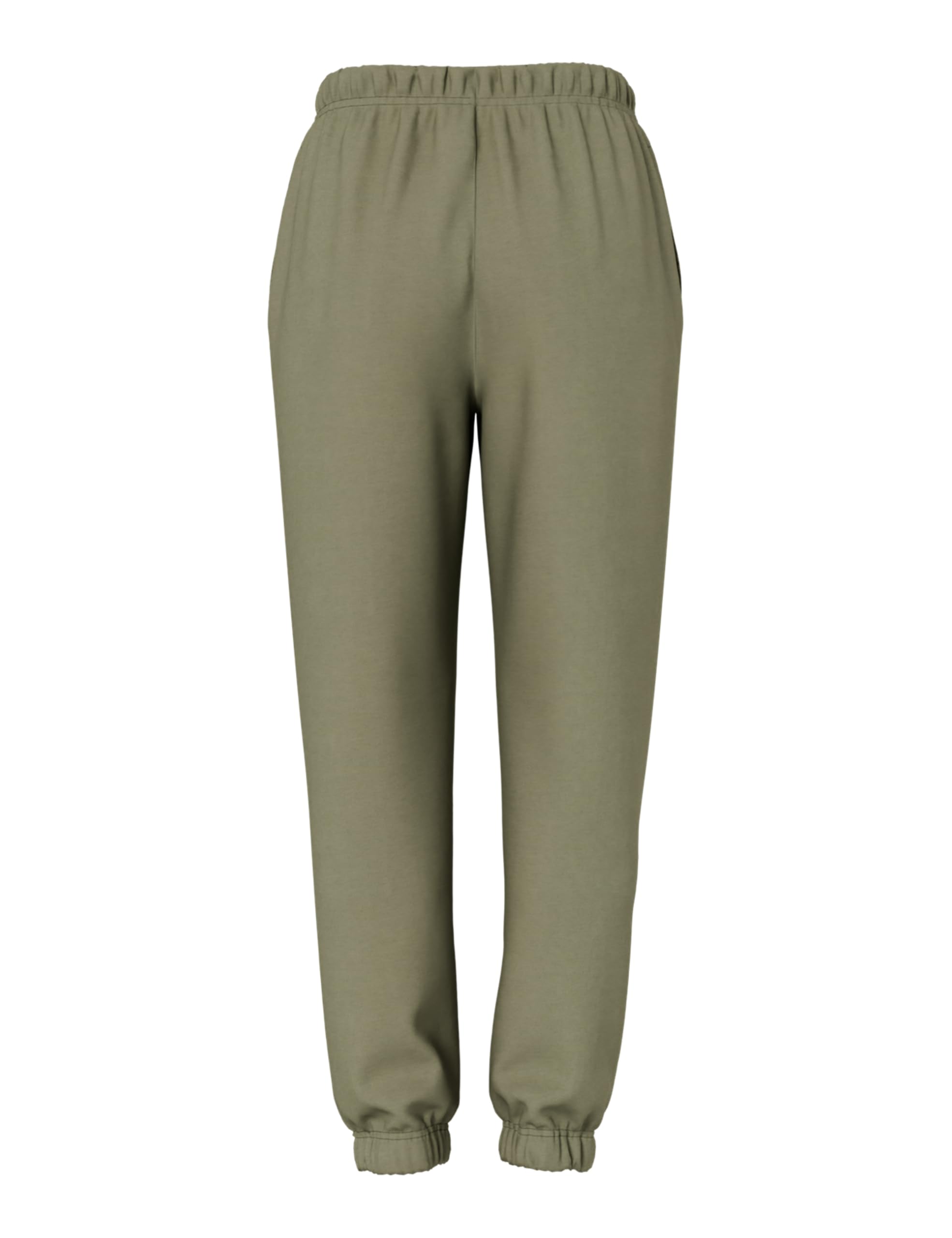 Pieces Pcchilli HW Noos BC pantaloni tuta verde