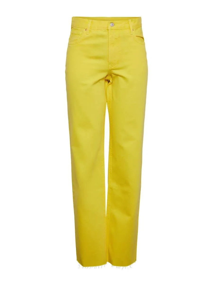 Pieces Pcmolly HW Denim Pants jeans donna vita alta
