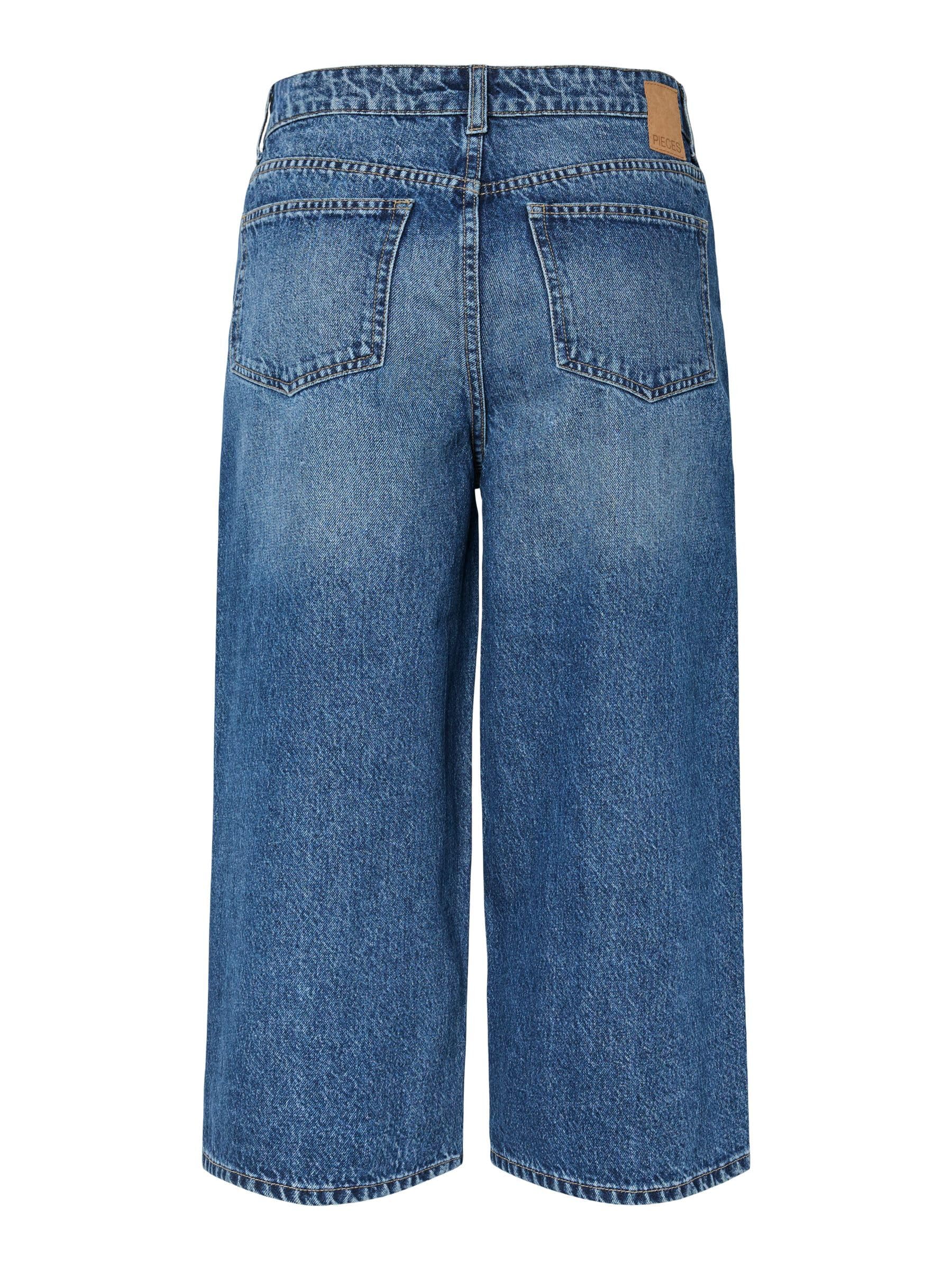 Pieces Pckate MW Culotte Jeans jeans donna 42-44 culotte