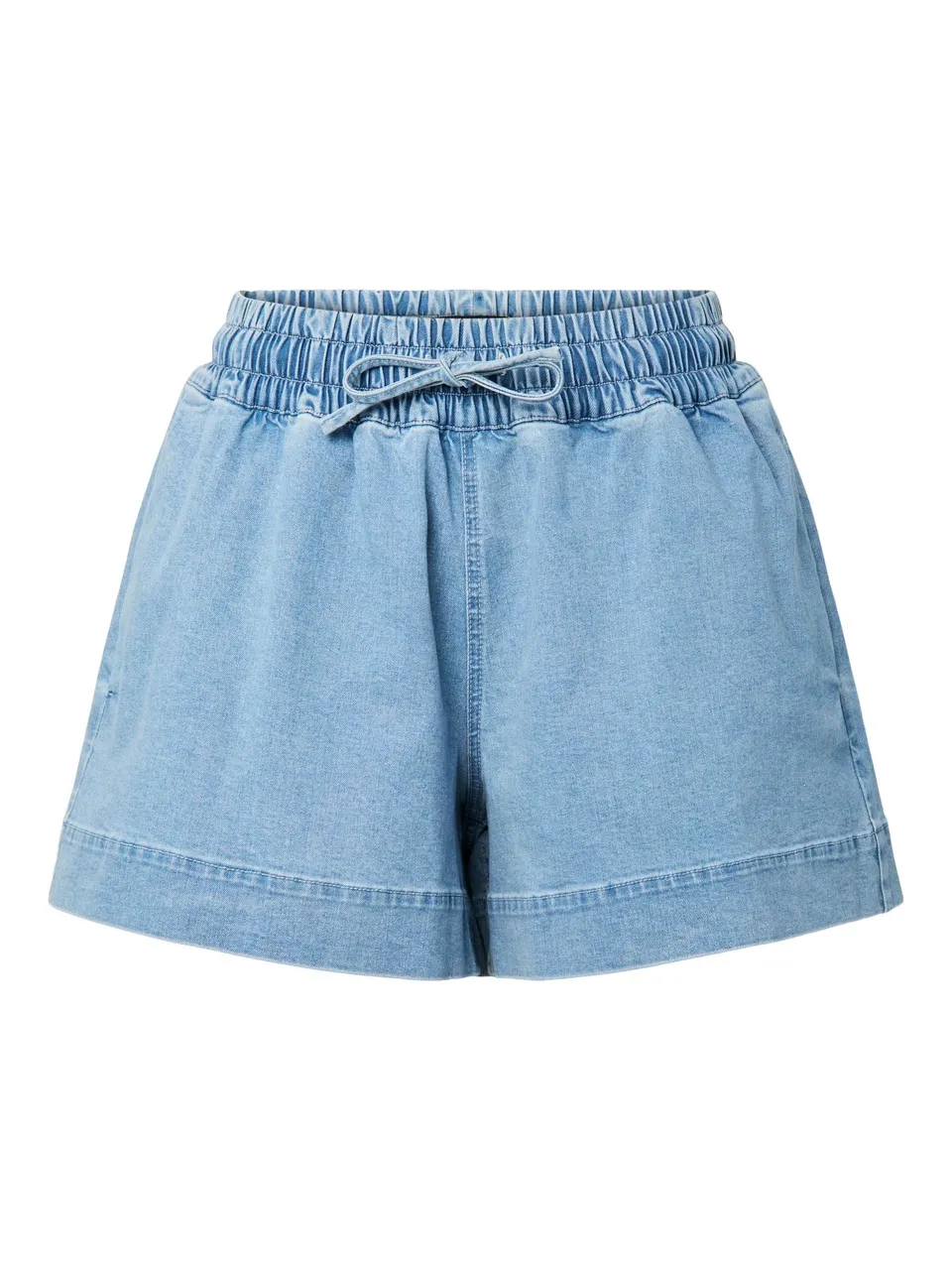Pieces Pcbillo HW Pull Up Denim Shorts Donna XL