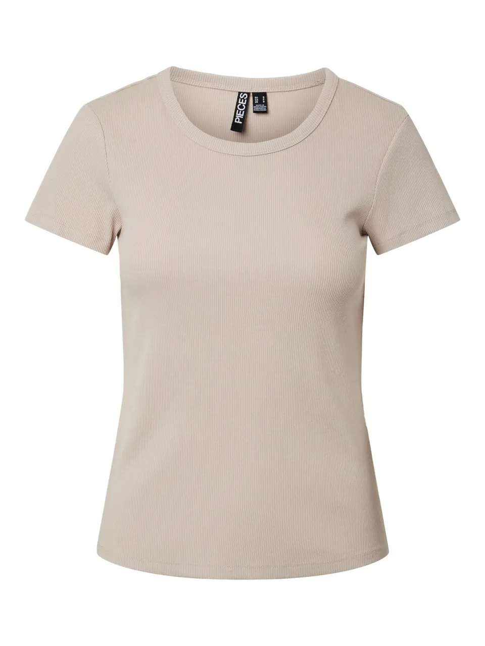 PIECES Pcmay SS t-shirt argento taglia XS
