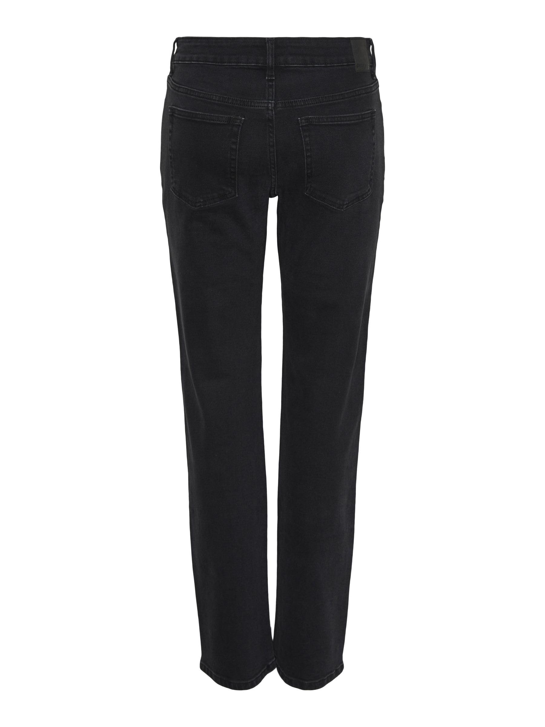 Pieces Pckelly Jeans Dritti Donna 25W/30L Blu