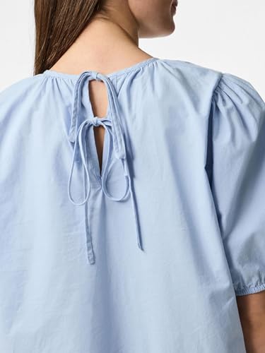 Pieces Pcsalmina 2/4 vestito donna M blu cachemire