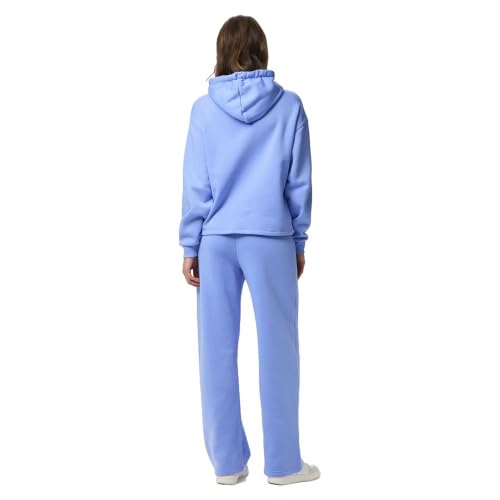 Pieces Chilli Wide Glitter pantaloni tuta donna L cotone