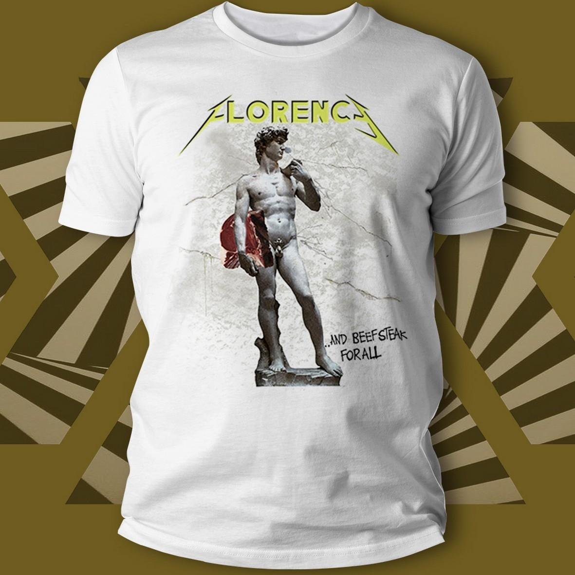 Matrix Music Store Firenze Beefsteak t-shirt unisex stampa digitale