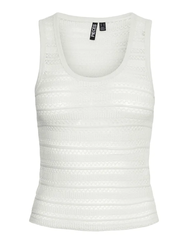 Pieces Pcagda SL Top Jrs BC top donna XS nuvola