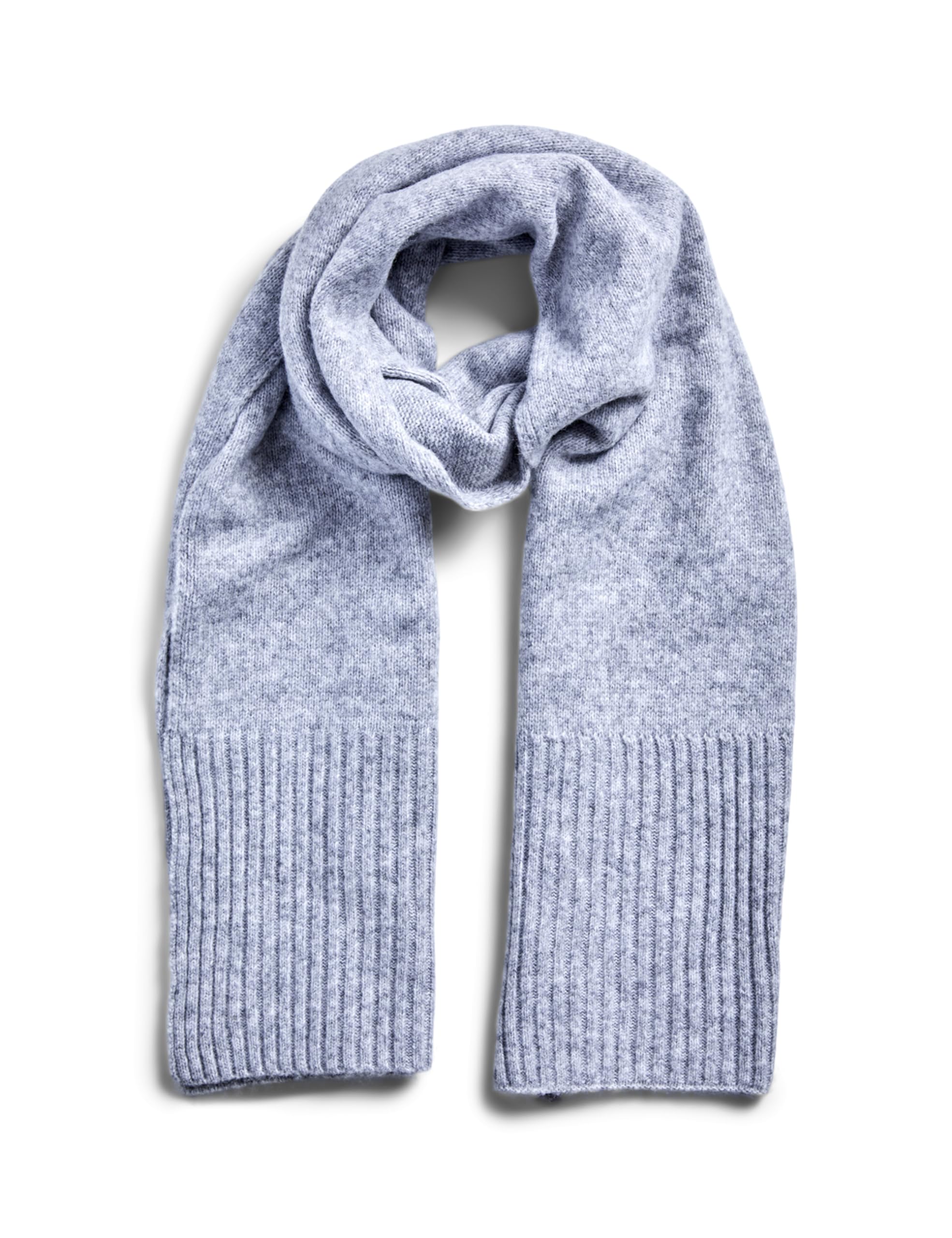 PIECES Pcmocca Long Scarf sciarpa donna denim