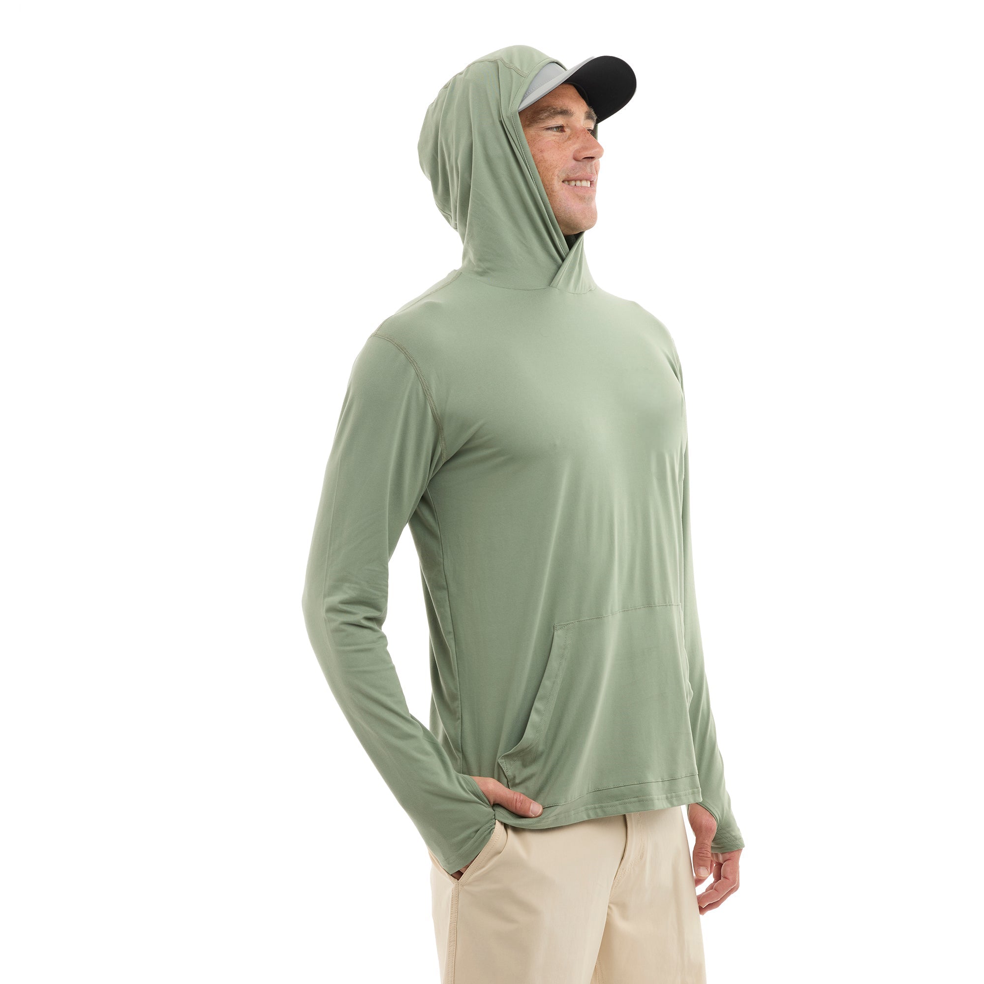 Pelagic Freespool maglia manica lunga uomo mangrove UPF 50+