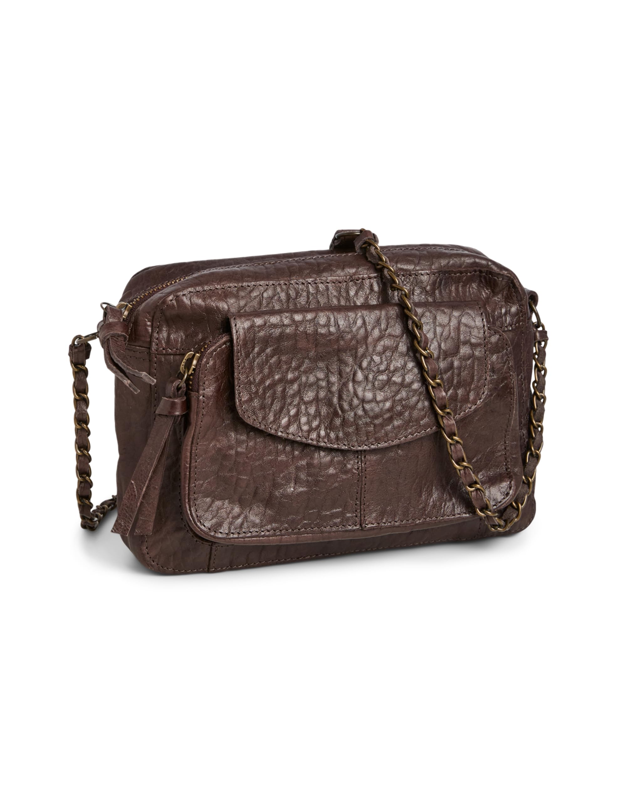 Pieces Pcnaina Cross Body borsa tawny port pelle