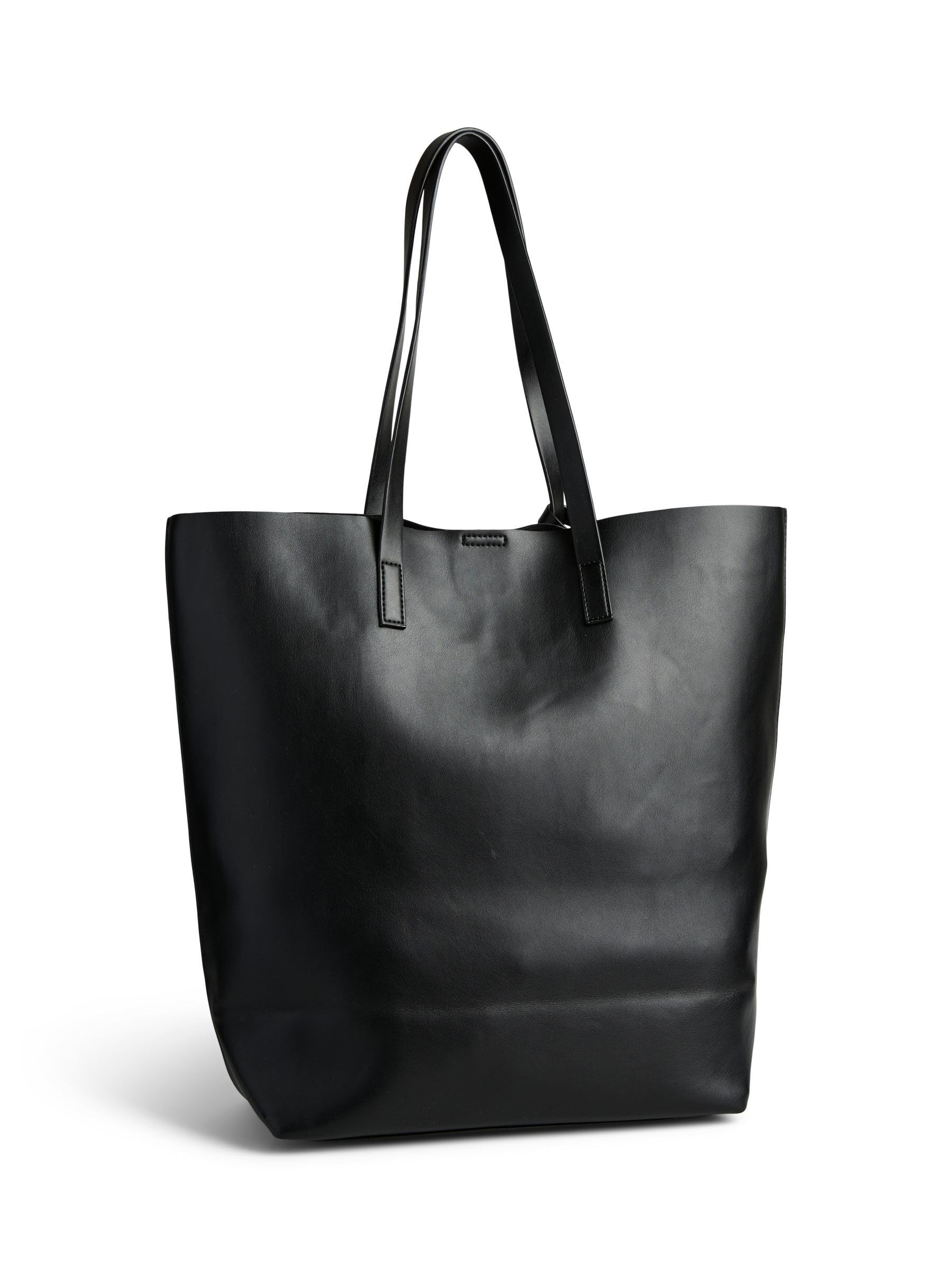Pieces Pcanilla Shopper borsa viaggio donna nera
