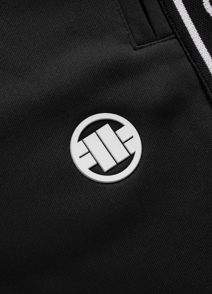Pitbull Oldschool Tape Logo pantaloni tuta uomo neri