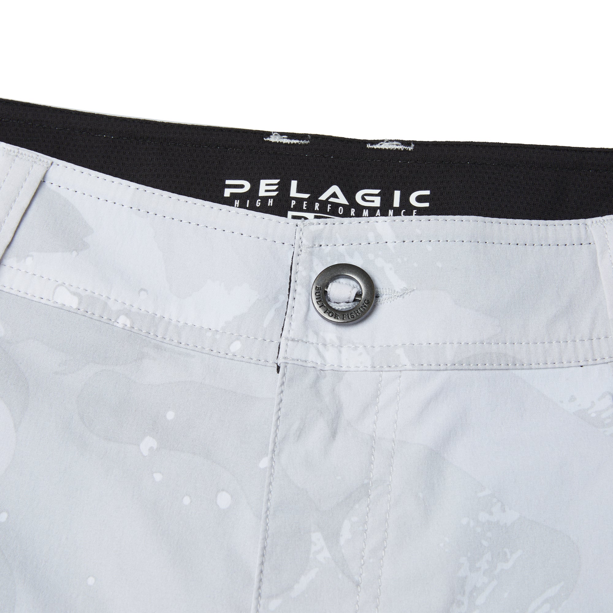 Pelagic Madeira Cargo pantaloncini mimetico grigio stretch