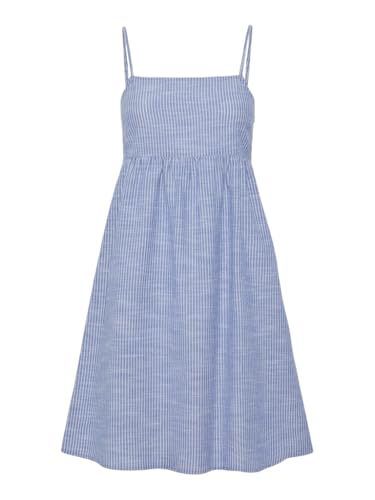 PIECES Pcapia Short Strap Dress vestito donna blu nautico righe