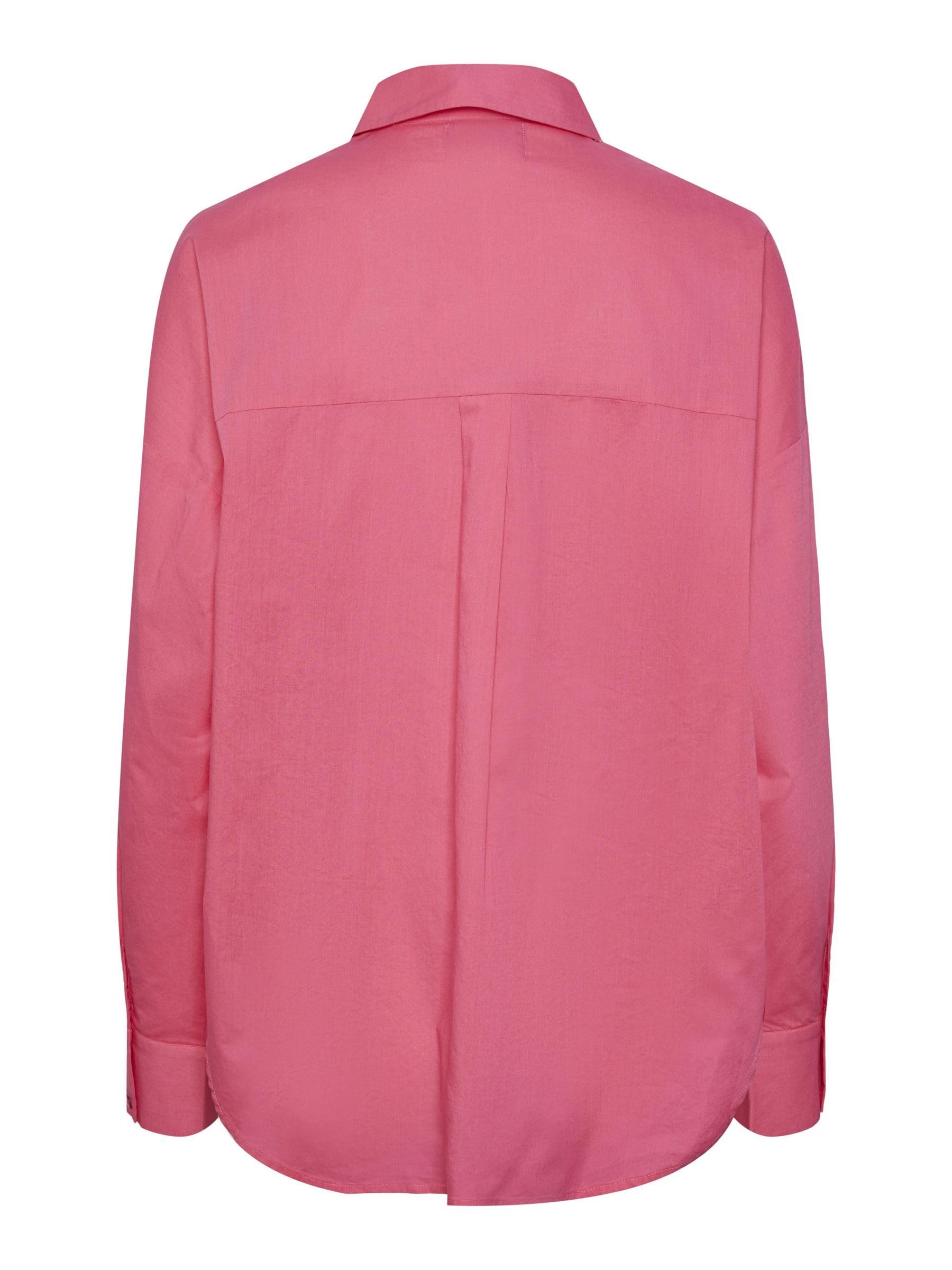 PIECES Pctanne LS Loose Shirt camicia donna manica lunga