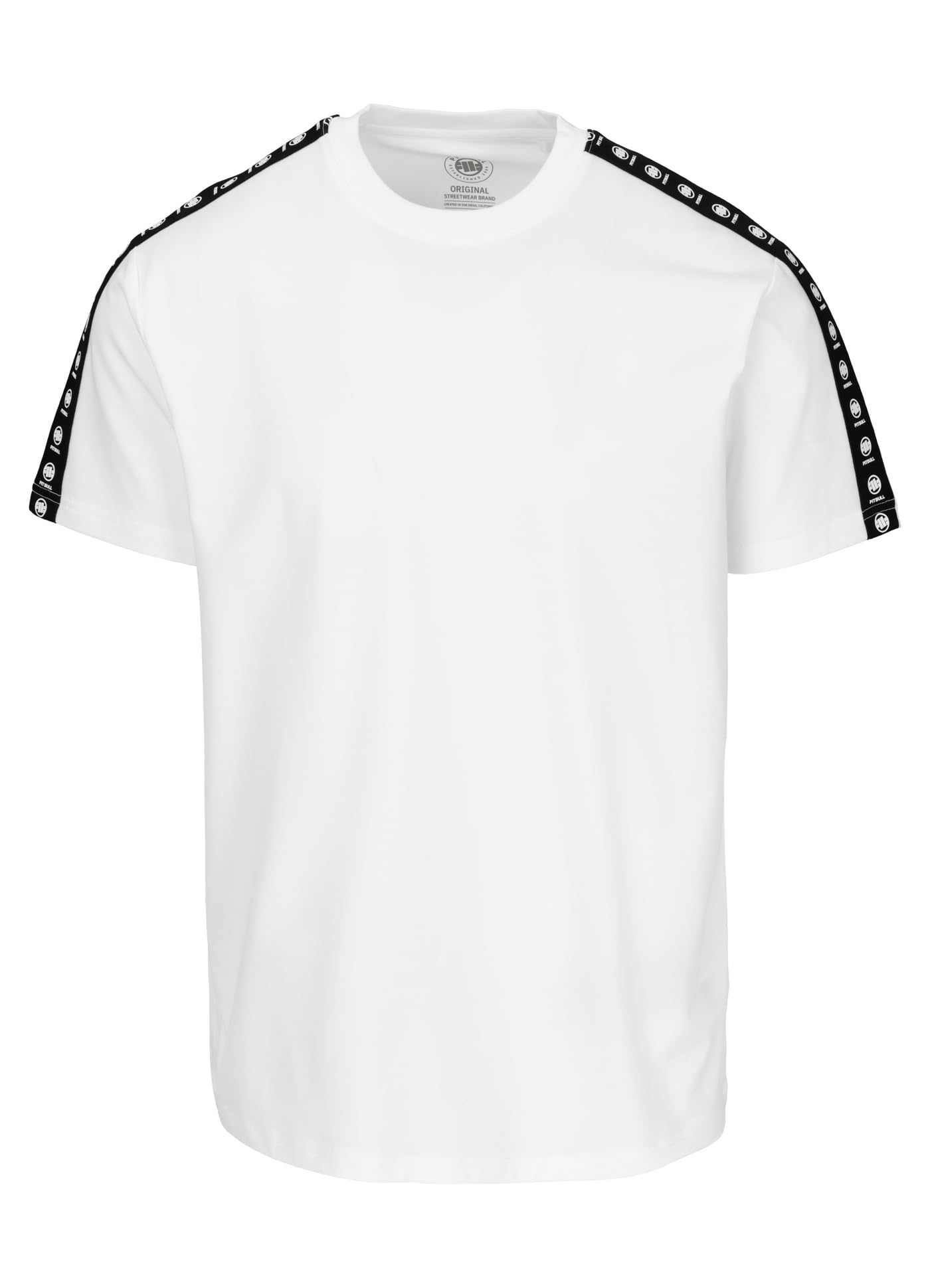 Pitbull Tape Nugget T-Shirt Uomo Slim Fit Cotone