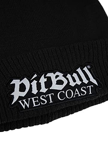 Pit Bull West Coast Bubble One Tone Old Logo berretto invernale nero