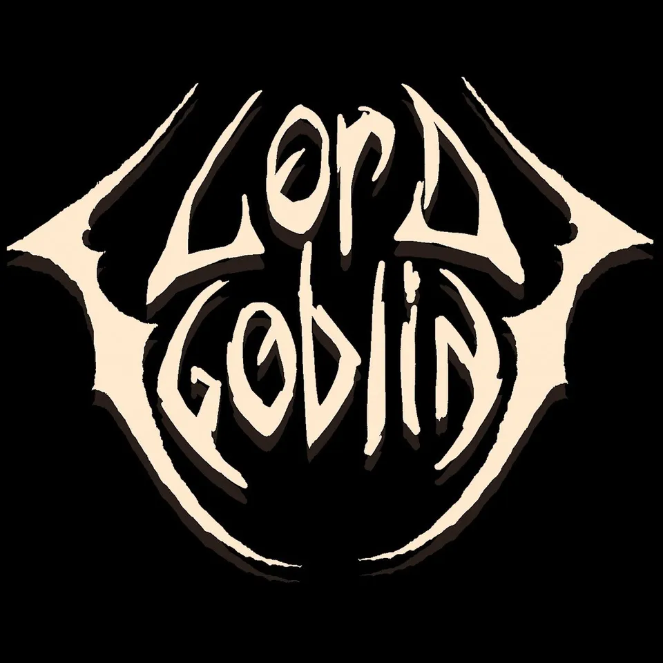 Lord Goblin Tee-Records Logo maglietta cotone organico
