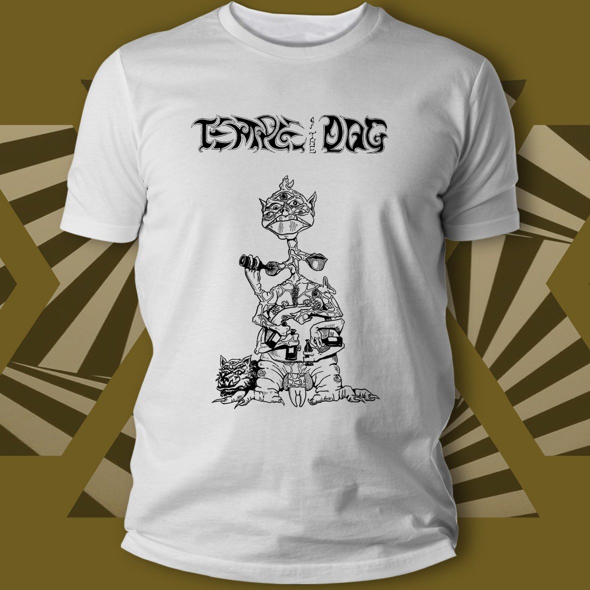 Temple of the Dog Etilalieno t-shirt cotone unisex
