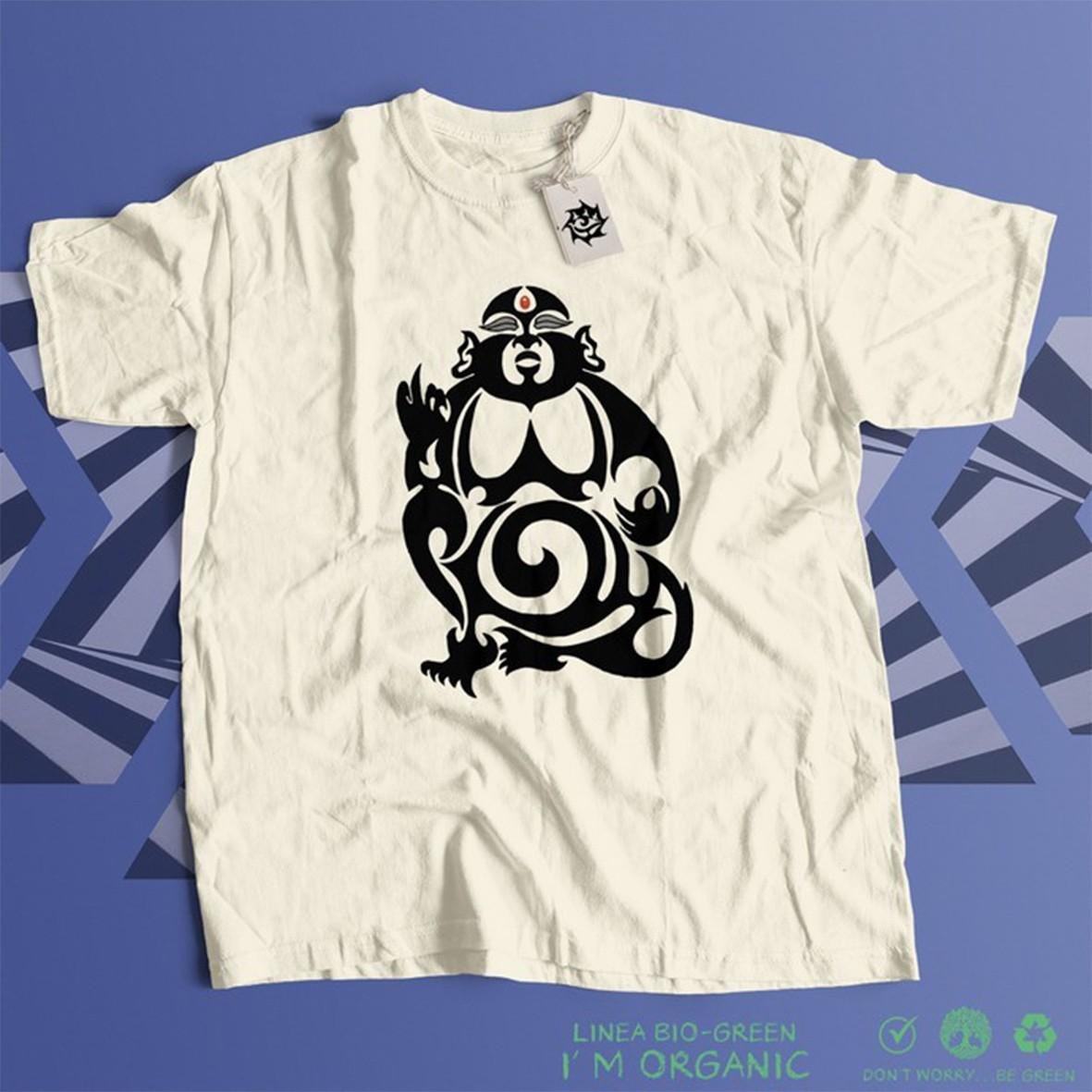 Matrix Music Store oMo Dusty Buddha Black Tribal maglietta unisex cotone