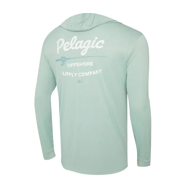 PELAGIC Aquatek Rodney maglia pesca salvia UPF 50+