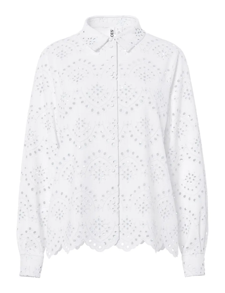 Pieces Pcvilde LS Noos camicia manica lunga taglia S