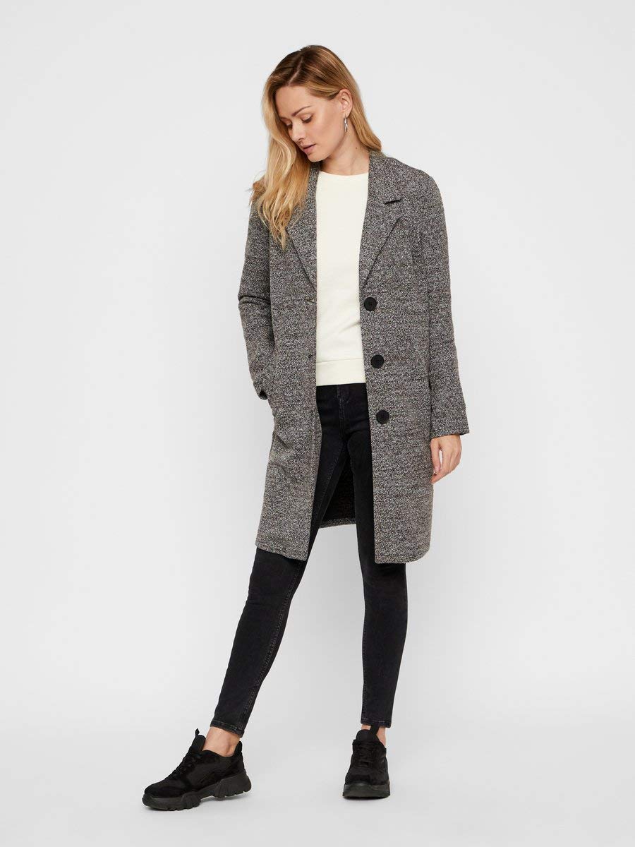 Pieces Pckarola Coatigan BF cappotto donna XL lana