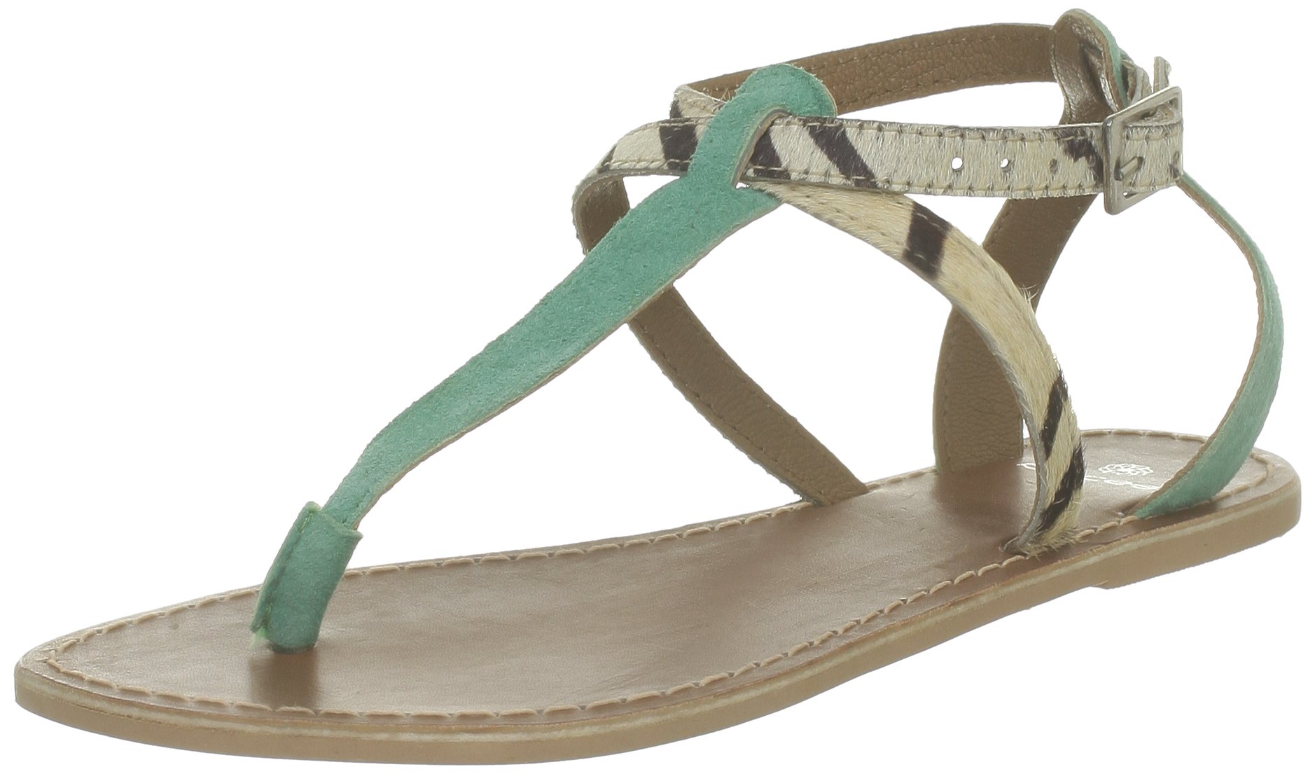 Pieces Cathie sandali donna pelle menta