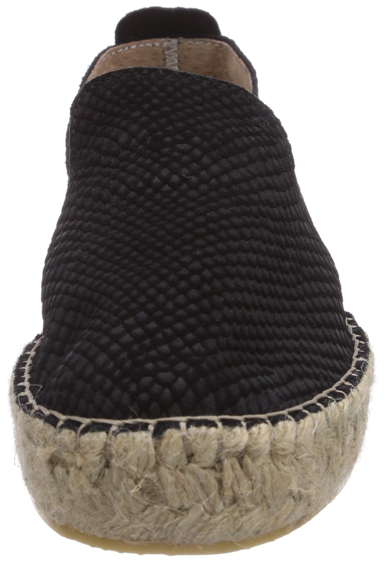 Pieces Kayla espadrillas basse nere 36 EU pelle