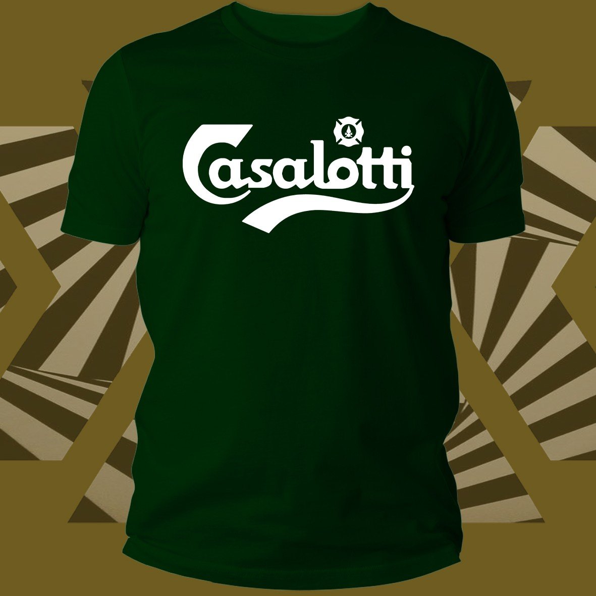 Matrix Music Store Casalotti White Logo t-shirt cotone unisex