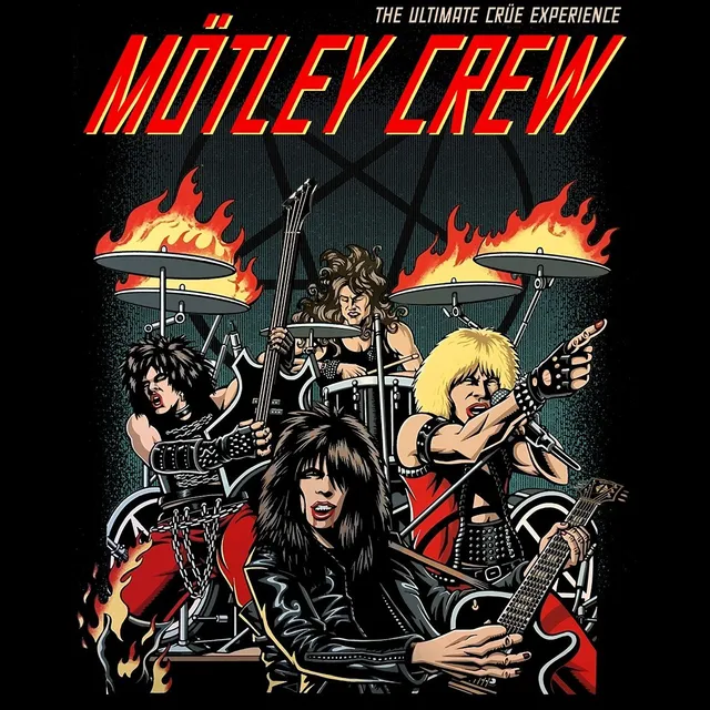 Matrix Music Store Motley Crew Ultimate Crew Experience t-shirt