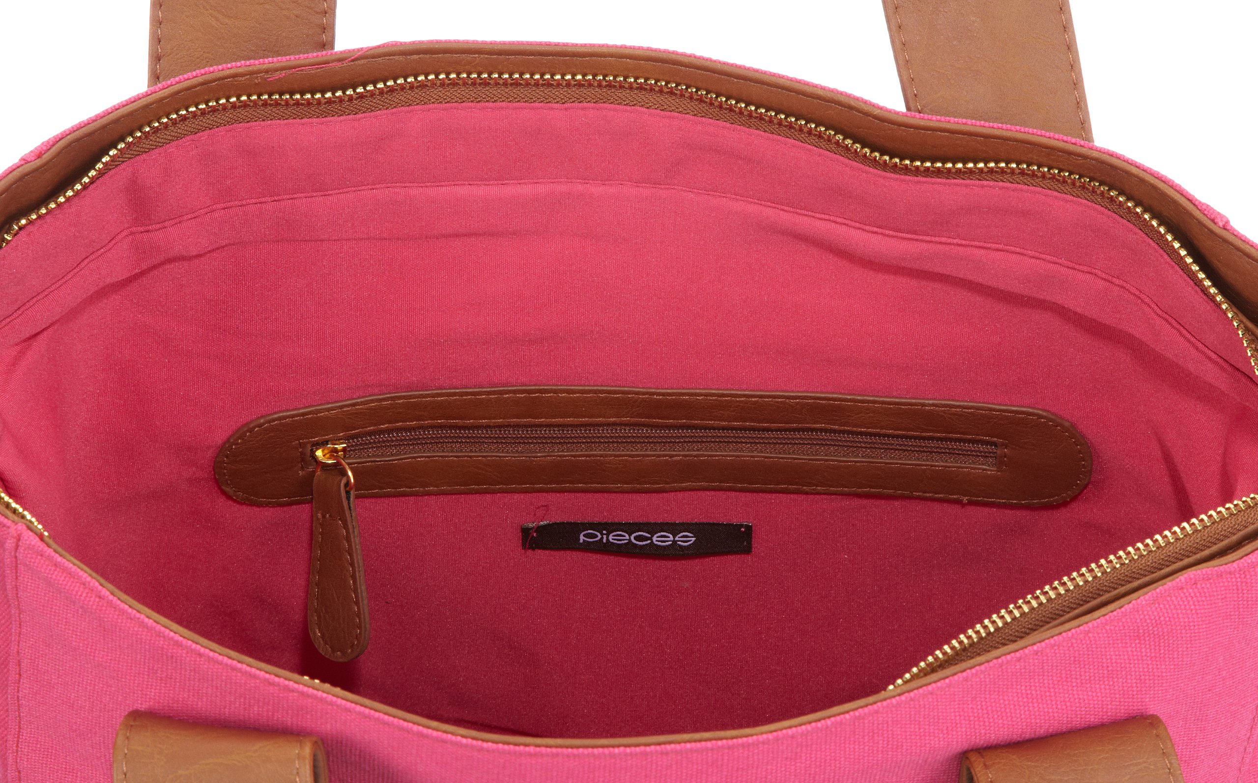 Pieces Nayda Canvas Net 17037988 borsa donna tela