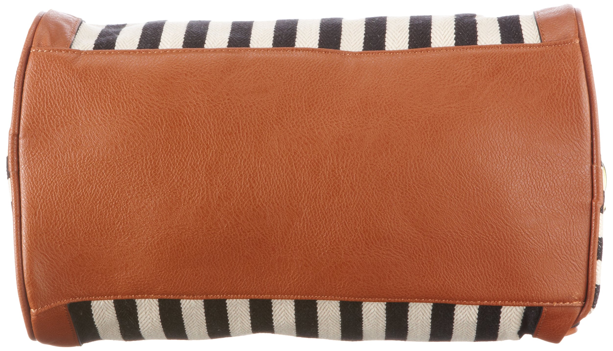 Pieces & Peace Earla Stripe Canvas borsa a mano tela a righe